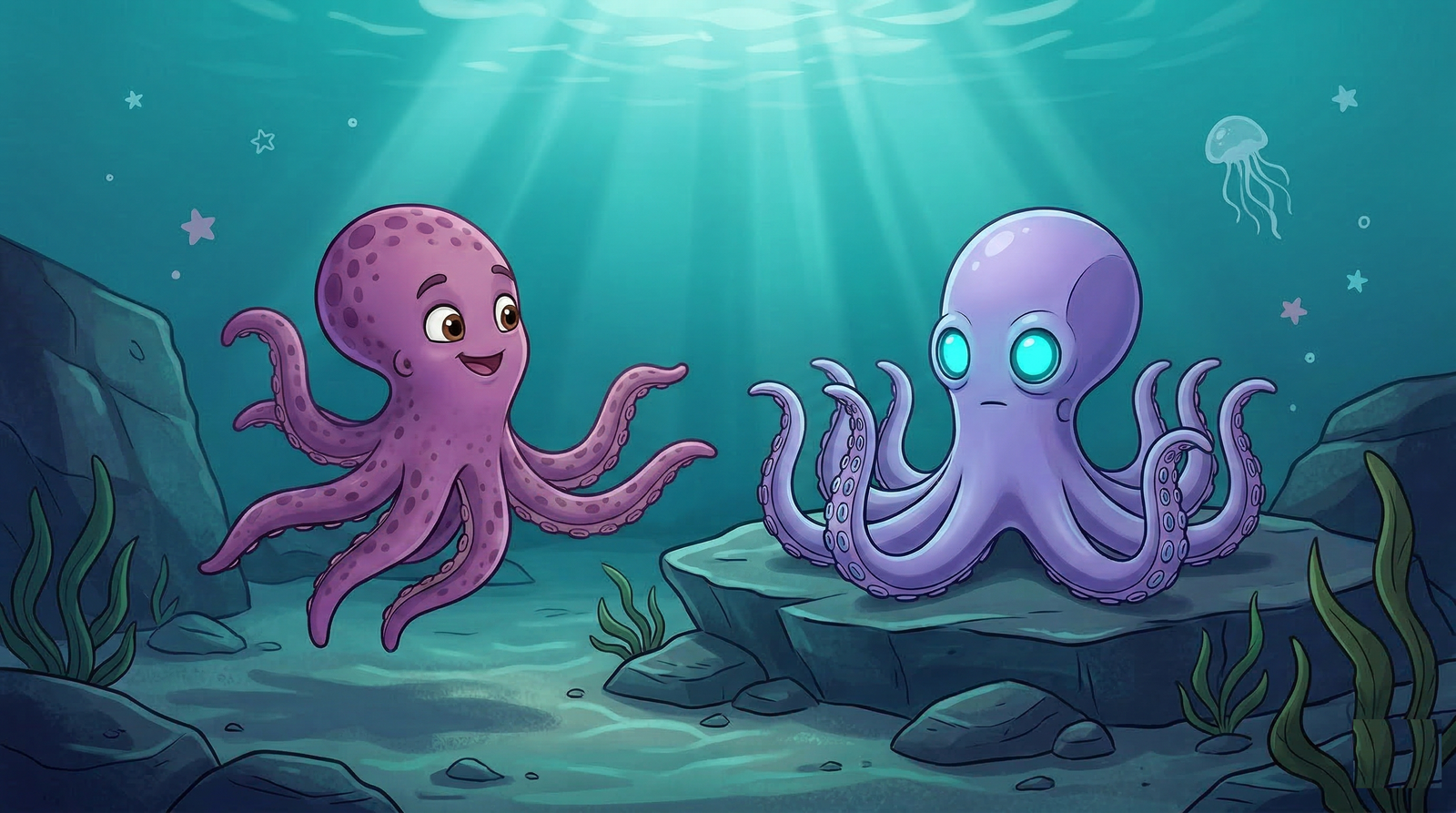 Purpo questions Octo