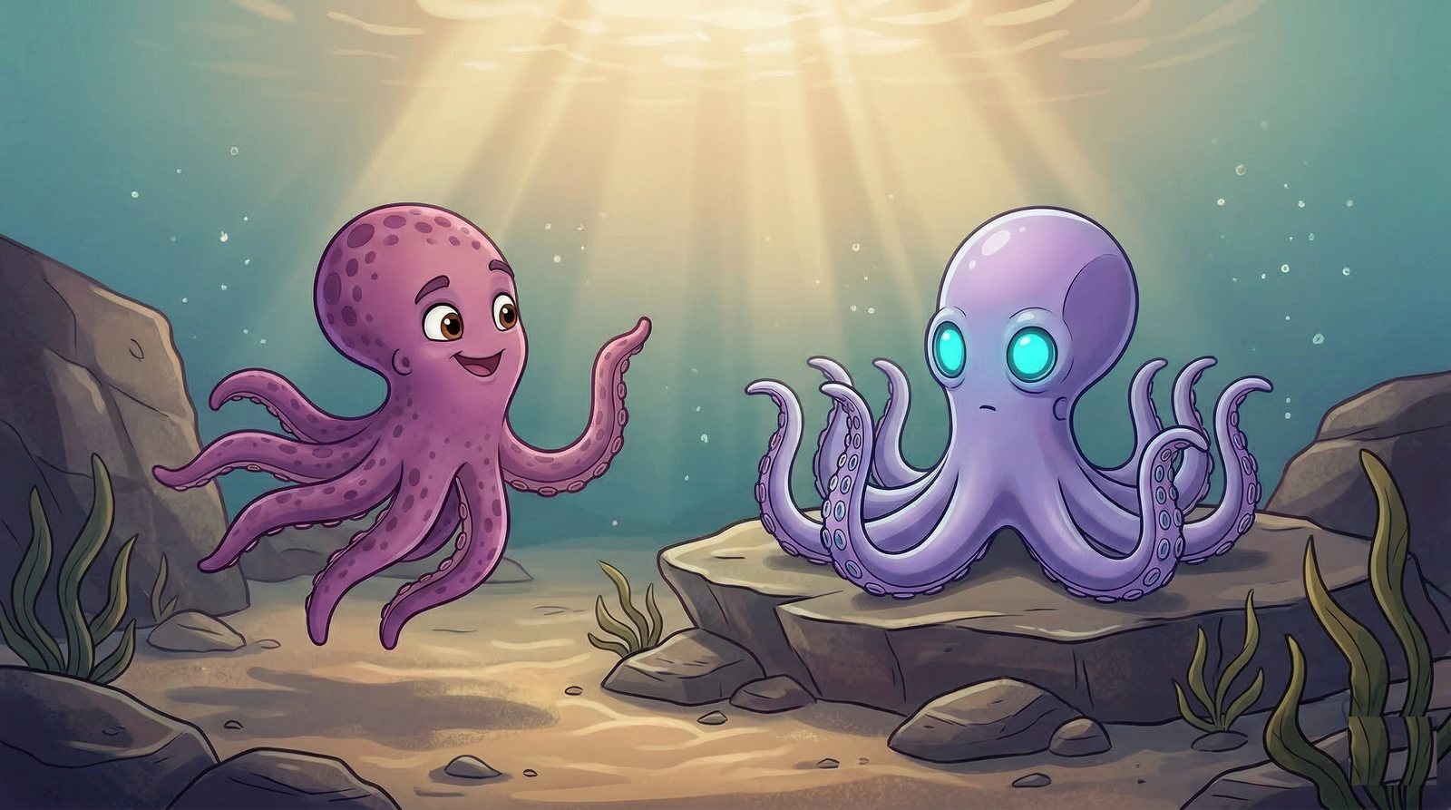 The pizza and salt metaphor